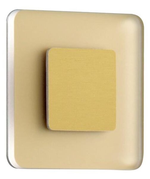 LDST SW-01-SZ-BC8 - LED schodiskové svietidlo SWIFT 8xLED/1,2W/230V zlatá 3500K