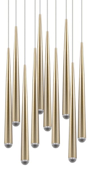 Trio SELECT 354831079 LED závesné stropné svietidlo CALA | 10x3,8W integrovaný LED zdroj | 10x450lm | 2300+3000+4000K