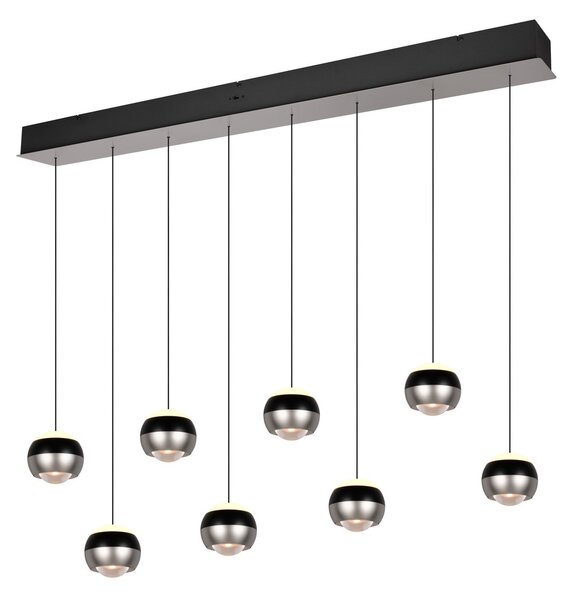 Trio SELECT 344410807 LED závesné stropné svietidlo ORBIT | 8x8W integrovaný LED zdroj | 8x960lm | 2300+3000+4000K