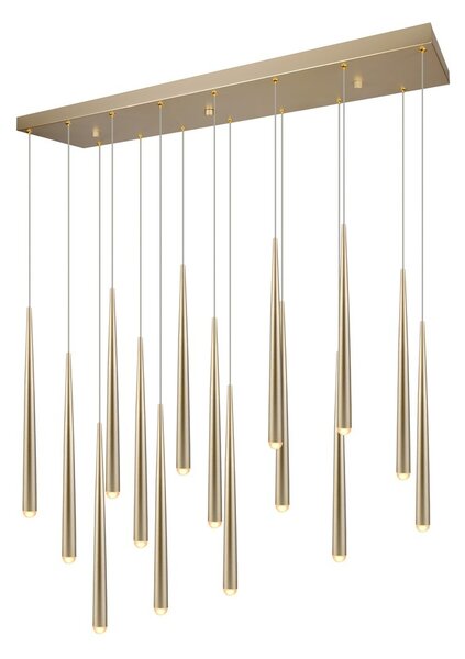 Trio SELECT 354811579 LED závesné stropné svietidlo CALA | 15z3,8W integrovaný LED zdroj | 15x450lm | 2300+3000+4000K