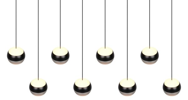 Trio SELECT 344410807 LED závesné stropné svietidlo ORBIT | 8x8W integrovaný LED zdroj | 8x960lm | 2300+3000+4000K