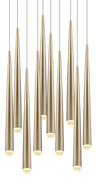 Trio SELECT 354831079 LED závesné stropné svietidlo CALA | 10x3,8W integrovaný LED zdroj | 10x450lm | 2300+3000+4000K