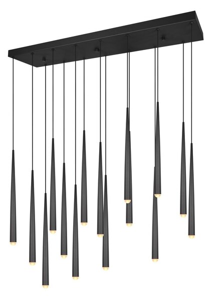 Trio SELECT 354811532 LED závesné stropné svietidlo CALA | 15x3,8W integrovaný LED zdroj | 15x450lm | 2300+3000+4000K