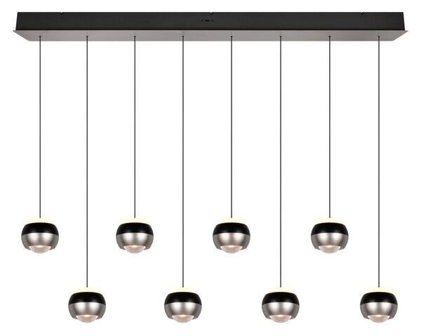 Trio SELECT 344410807 LED závesné stropné svietidlo ORBIT | 8x8W integrovaný LED zdroj | 8x960lm | 2300+3000+4000K