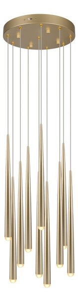 Trio SELECT 354831079 LED závesné stropné svietidlo CALA | 10x3,8W integrovaný LED zdroj | 10x450lm | 2300+3000+4000K