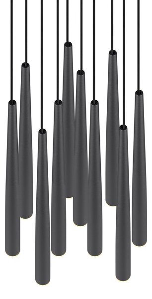 Trio SELECT 354831032 LED závesné stropné svietidlo CALA | 10x3,8W integrovaný LED zdroj | 10x450lm | 2300+3000+4000K