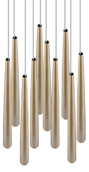 Trio SELECT 354831079 LED závesné stropné svietidlo CALA | 10x3,8W integrovaný LED zdroj | 10x450lm | 2300+3000+4000K