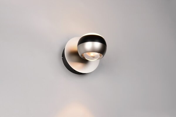 Trio SELECT 244410107 LED nástenné svietidlo ORBIT | 8W integrovaný LED zdroj | 960lm | 2300+3000+4000K