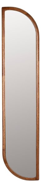 Nástenné zrkadlo s dreveným rámom 26x120 cm Nyko – White Label