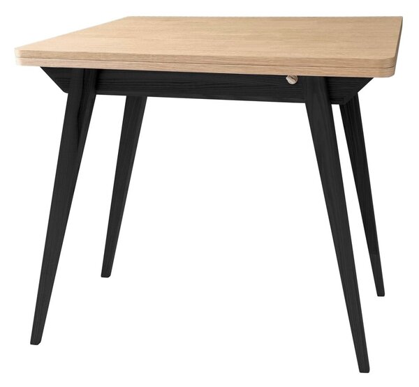 Rozkladací jedálenský stôl s doskou v dekore jaseňového dreva 65x90 cm Envelope – Ragaba