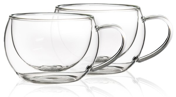 4Home Termo pohár na cappuccino Hot&Cool 280 ml, 2 ks