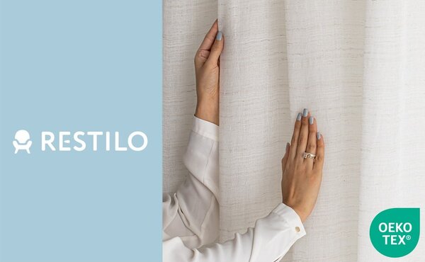 Krémovobiely záves 140x250 cm Drimar – Restilo