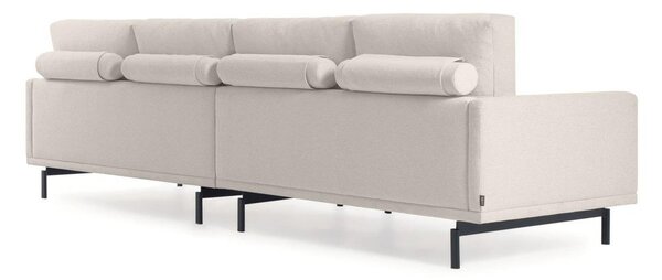 Béžová ženilková pohovka 334 cm Galene – Kave Home