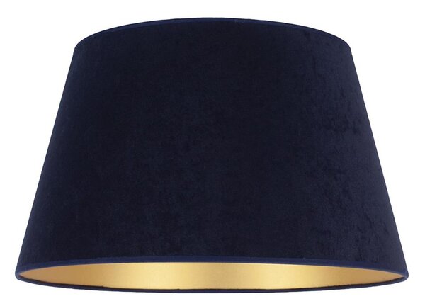 Duolla - Tienidlo k stolnej lampe CONE M E27 pr. 28 cm modrá