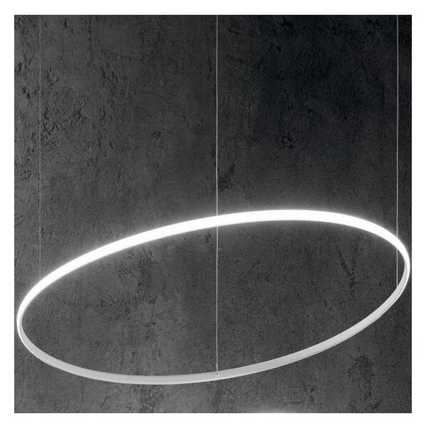 Ideal Lux - LED Luster na lanku HULAHOOP LED/28W/230V 3000K pr. 61 cm CRI 90 biela