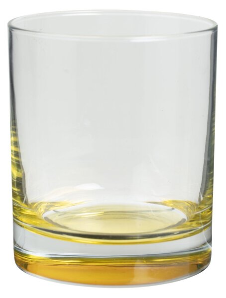 Sklenený pohár na vodu Color 300 ml sada 6ks