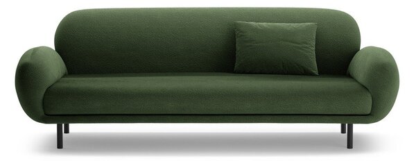Zelená pohovka z textílie buklé 208 cm Poppy – Micadoni