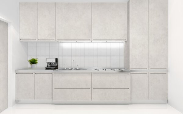 DIMEX | Samolepiace fólie na dvere 99-6340 | šírka 90 cm | BETÓN SVETLÝ