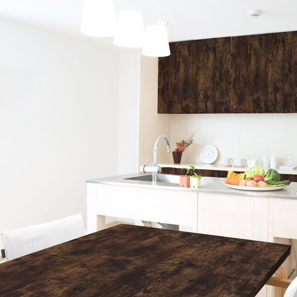 DIMEX | Samolepiace fólie na dvere 99-6335| šírka 90 cm | ORECH SEATTLE