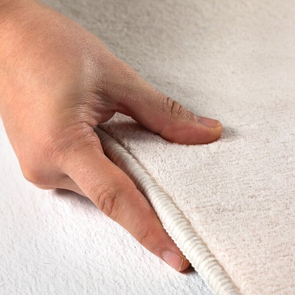 Krémový prateľný okrúhly koberec ø 160 cm Sky – Ayyildiz Carpets
