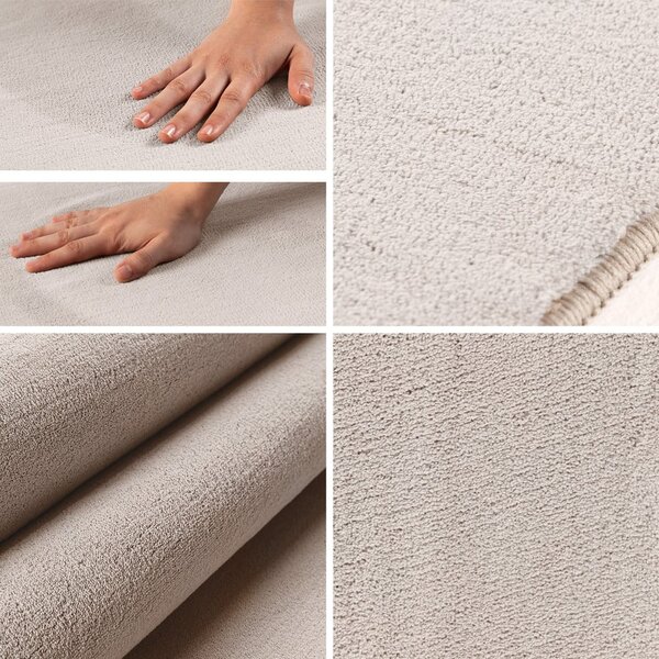 Krémový prateľný okrúhly koberec ø 160 cm Sky – Ayyildiz Carpets