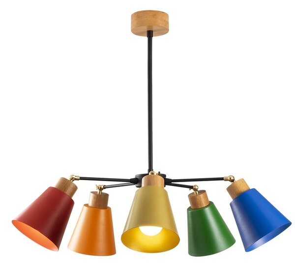 Závesné svietidlo s kovovým tienidlom ø 58 cm Manavgat – Opviq lights