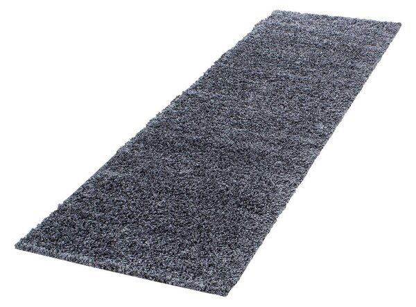 Tmavosivý behúň 80x250 cm Life – Ayyildiz Carpets