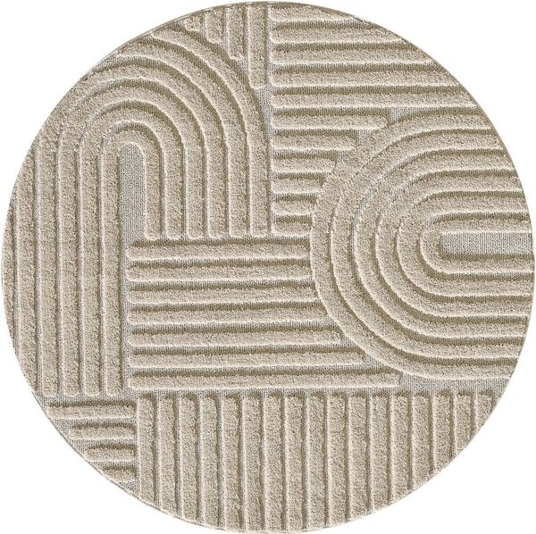 Béžový okrúhly koberec ø 200 cm Art – Ayyildiz Carpets