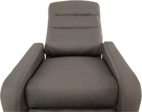 Mechanicky polohovacie relaxačné kreslo hnedé (k226715)