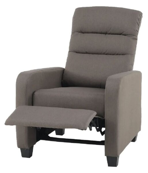 Mechanicky polohovacie relaxačné kreslo hnedé (k226715)