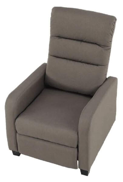 Mechanicky polohovacie relaxačné kreslo hnedé (k226715)