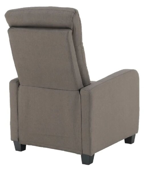 Mechanicky polohovacie relaxačné kreslo hnedé (k226715)