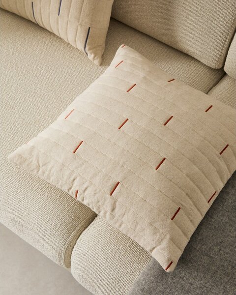 Obliečka na vankúš s prímesou ľanu 45x45 cm Blaina – Kave Home