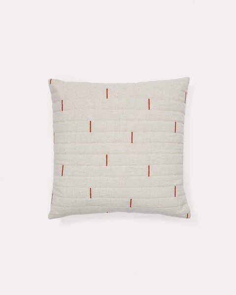 Obliečka na vankúš s prímesou ľanu 45x45 cm Blaina – Kave Home