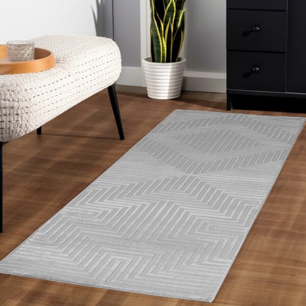 Svetlosivý behúň 80x250 cm Sahara – Ayyildiz Carpets