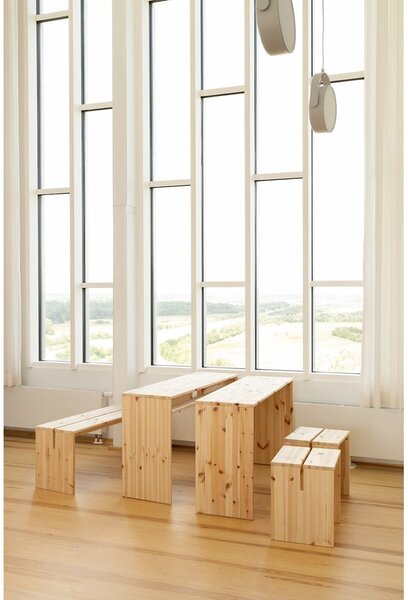 Jedálenský stôl z borovicového dreva 79x124 cm Join-In – Karup Design