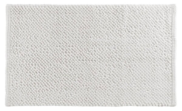 Biela kúpeľňová predložka 50x80 cm Yanis – douceur d'intérieur