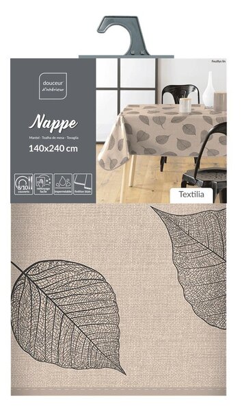 Umývateľný obrus 140x240 cm Feuillys – douceur d'intérieur