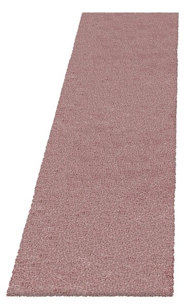 Ružový behúň 80x250 cm Fluffy – Ayyildiz Carpets