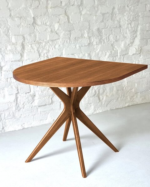 Jedálenský stôl v dekore duba 90x90 cm Jubi – Ragaba
