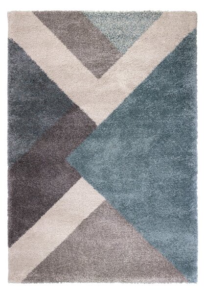 Modro-sivý koberec Flair Rugs Zula, 160 × 230 cm