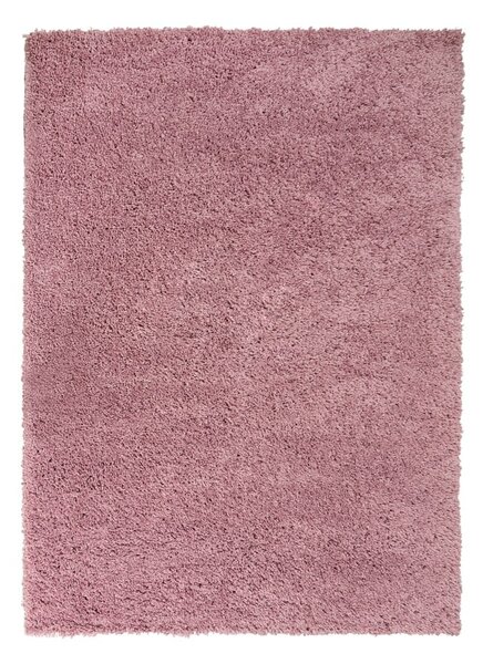 Tmavoružový koberec Flair Rugs Sparks, 60 x 110 cm