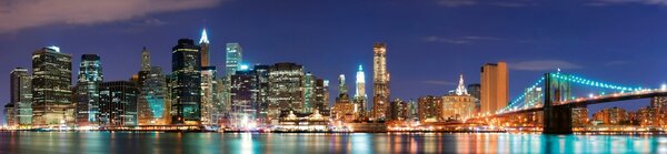 DIMEX | Dibond doska za kuchynskú linku | DBW-26060-017 Manhattan | 260 x 60 cm