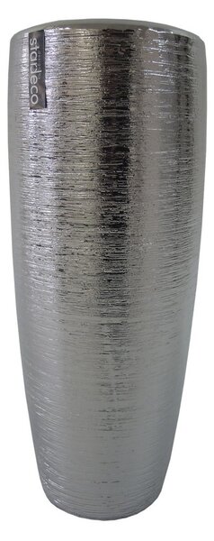 Váza Modern 30 cm, strieborná