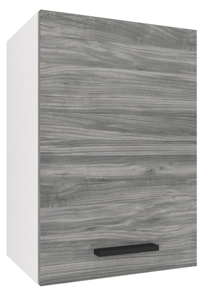 Kuchynská skrinka Belini horná 40 cm šedý antracit Glamour Wood TOR SG40/3/WT/GW1/0/B1