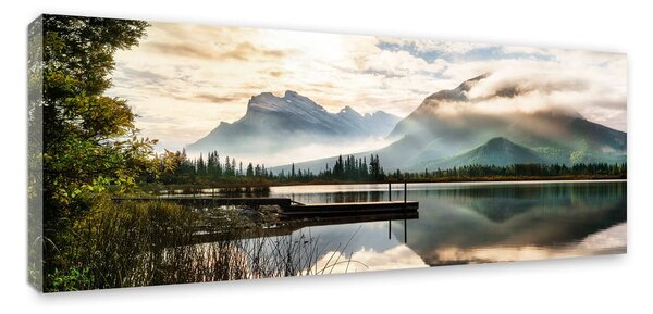 Obraz na plátne Styler Lake, 150 x 60 cm