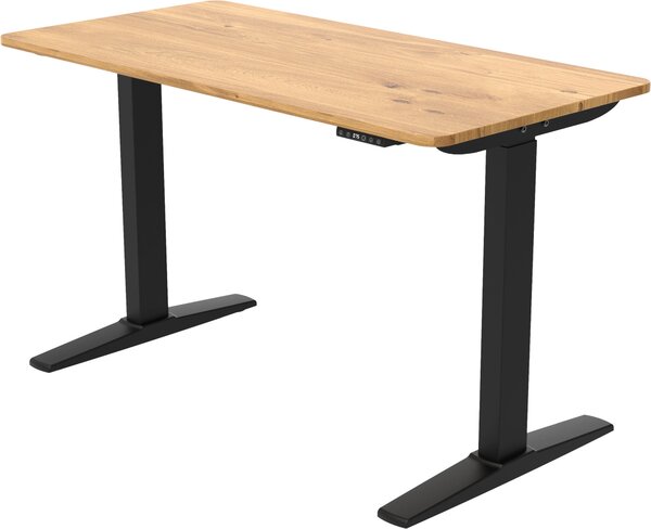 PÍSACÍ STÔL, dub artisan, 120/60/71-116 cm Carryhome - Kancelárske stoly