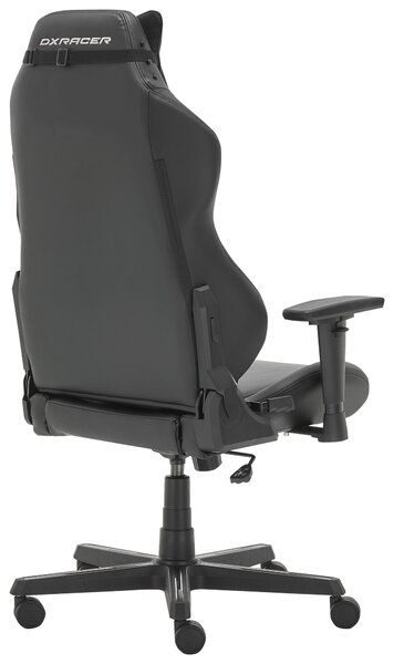 HERNÁ STOLIČKA, vzhľad kože, čierna Dxracer - Kancelárske stoličky