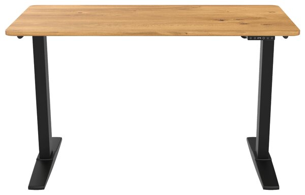 PÍSACÍ STÔL, dub artisan, 120/60/71-116 cm Carryhome - Kancelárske stoly