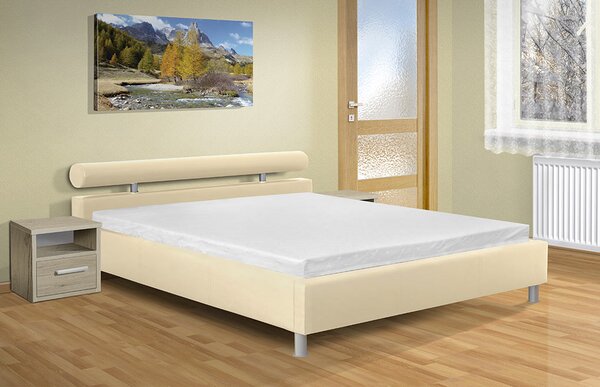 Moderná manželská posteľ Doroty 140x200 cm Barva: eko béžová